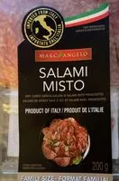 Mängden socker i Salami misto