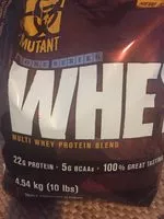Mängden socker i Mutant Whey Mutant PVL (triple Chocolat Eruption