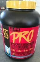 Mängden socker i Triple whey protein blend