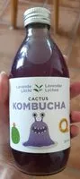 Mängden socker i Kombucha lavande litchi
