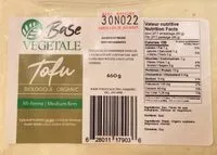 Mängden socker i Tofu Biologique