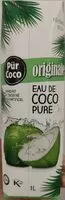 Mängden socker i Eau de coco pure