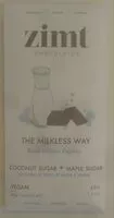 Mängden socker i The Milkless Way Vegan Milk Chocolate with Coconut and Maple Sugars