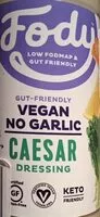 Mängden socker i Fody foods vegan caesar salad dressing