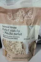 Mängden socker i Gruau matcha et chocolat blanc