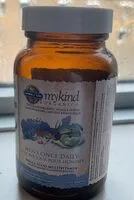 Mängden socker i MyKind Garden of Life Multivitamins for Men