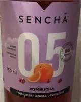 Mängden socker i Kombucha orange-canneberge