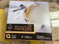 Mängden socker i Pâte feuilletée pur beurre