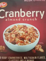 Mängden socker i Canneberges et amandes croquantes