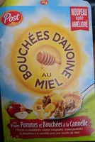 Mängden socker i Bouchées d'avoine au miel