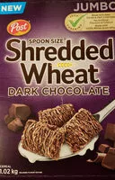Mängden socker i Shredded Wheat Dark Chocolate