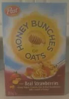 Mängden socker i Honey Bunches of Oats with Real Strawberries