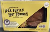 Mängden socker i Général tao