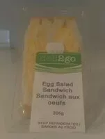 Mängden socker i Egg Salad Sandwich