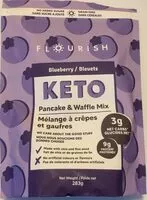Mängden socker i Blueberry Keto Pancake & Waffle Mix
