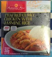 Mängden socker i Thai Red Curry Woth Jasmine Rice