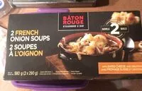 Mängden socker i Soupe à l’oignon