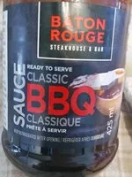 Mängden socker i Sauce bbq bâton rouge