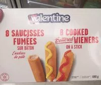 Mängden socker i Saucisse fumées
