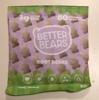 Mängden socker i Root Bears