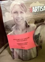 Mängden socker i Brisures de caroube non sucrées