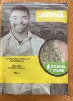 Mängden socker i Graines de citrouille bio