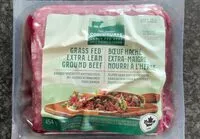 Mängden socker i Grass Fed Extra Lean Ground Beef