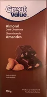 Mängden socker i almond dark chocolate