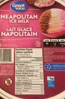 Mängden socker i Neapolitan Ice Milk