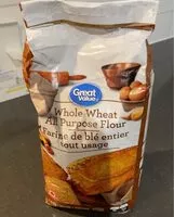 Mängden socker i Whole wheat all purpose flour