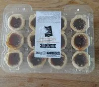 Mängden socker i Mini tartelettes au beurre