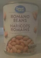 Mängden socker i Romano Beans