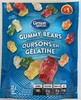 Mängden socker i Gummy bear
