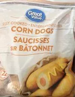 Mängden socker i Corn dogs