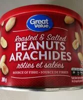Mängden socker i Arachides rôties et salées