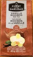 Mängden socker i Thé rouge rooibos à la vanille