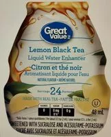 Mängden socker i Lemon Black Tea Liquid Water Enhancer