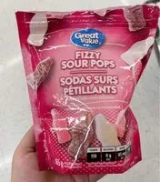 Mängden socker i Sour pops