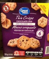 Mängden socker i Thin Crisps