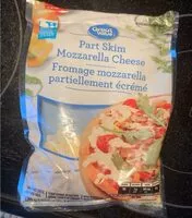 Mängden socker i Fromage mozarella partiellement écrémée