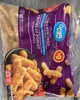 Mängden socker i Frites de poulet