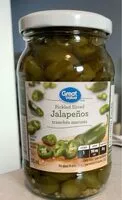 Mängden socker i Pickled Sliced Jalapeños