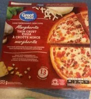 Mängden socker i Pizza margherita