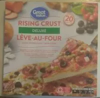 Mängden socker i Deluxe Rising Crust Pizza