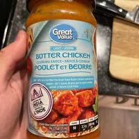 Mängden socker i Light butter chicken sauce