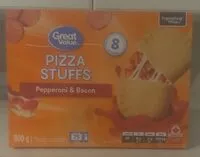 Mängden socker i Pepperoni & Bacon Pizza Stuffs