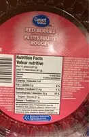 Mängden socker i Red berries