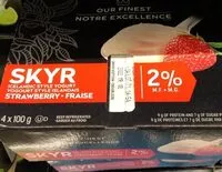 Mängden socker i Skyr Strawberry Yogurt