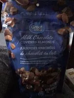 Mängden socker i Milk Chocolate Almonds