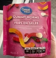 Mängden socker i Gummy worms